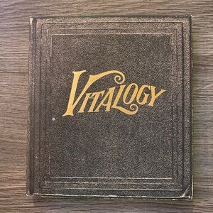Pearl Jam Vitalogy CD in Black and Gold